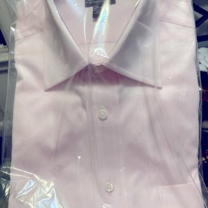 JoS A. Bank Button Down Dress Shirt Pink Mens